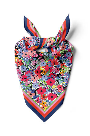 Y52 MODERN ÇİÇEKLİ TASARIM BANDANA DG12089