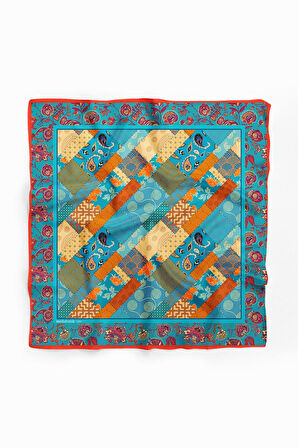 C2 ETNIK ŞALLI BANDANA DG12097