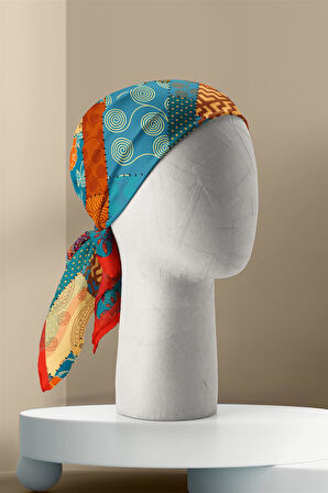 C2 ETNIK ŞALLI BANDANA DG12097