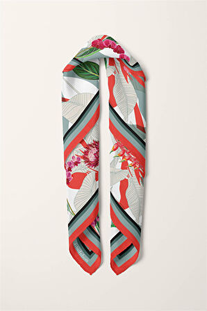 D85 TROPIC ÇİÇEKLİ BANDANA DG12098
