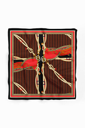 CHAIN BELT TASARIMLI BANDANA DG12104