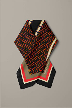 CHAIN BELT TASARIMLI BANDANA DG12104