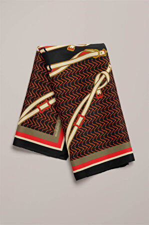 CHAIN BELT TASARIMLI BANDANA DG12104