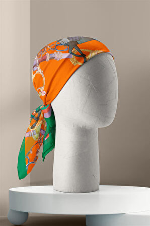 MODERN HORSE  SOYUT TASARIMLI BANDANA DG12108