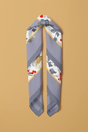 H24 MODERN KUŞ DESENLİ BANDANA DG12231