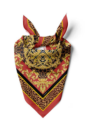 D116 CHAIN LEOPARD TASARIM  BANDANA DG12232
