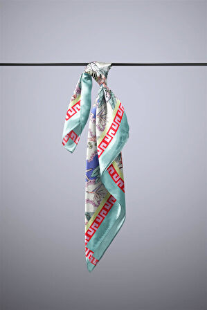 G107 MODERN DENİZ CANLILARI TASARIMLI BANDANA DG12418