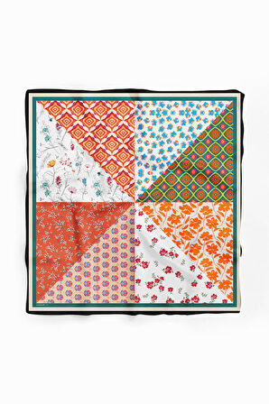 B14 ETNIK ŞALLI PAISLEY BANDANA DG12417