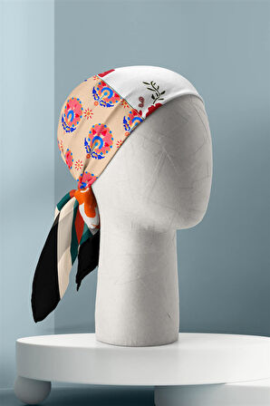 B14 ETNIK ŞALLI PAISLEY BANDANA DG12417