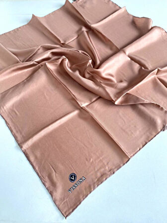 Vissona Tivil Soğan Kabuğu-1 İpek Eşarp DGN50327-35522