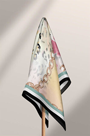 G22 LEOPARD COLOR FLOWERS BANDANA