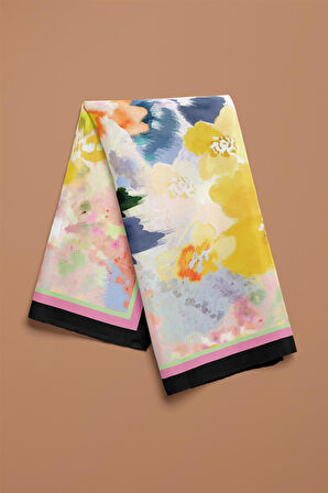 G3 WATERCOLOR FLOWERS BANDANA