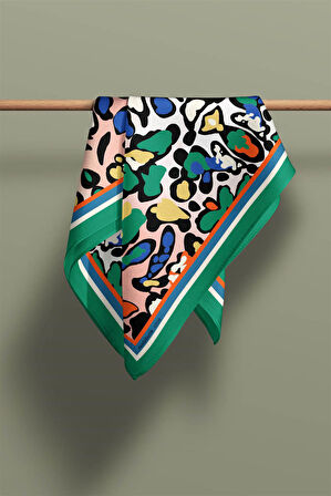 D26 WATERCOLOR LEOPARD BANDANA