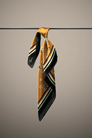 G79 ABSTARCK FLORAL TASARIMLI BANDANA