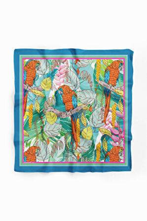 G80 TROPIC PARROT TASARILI BANDANA