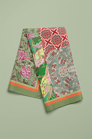 C101 PATCHWORK TASARIM  BANDANA