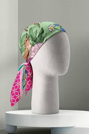 Y76 TRPOICAL BIRD TASARIM BANDANA