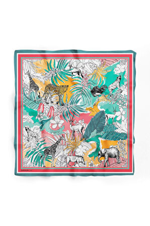 B110 TROPICAL TASARIM BANDANA