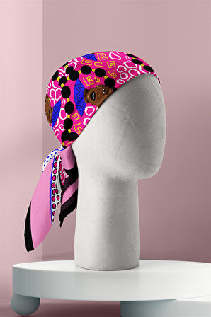 F60 AFRICAN WOMEN TASARIM BANDANA