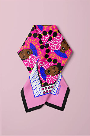 F60 AFRICAN WOMEN TASARIM BANDANA