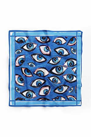 A13 OUL PASTEL BLUE TASARIM BANDANA