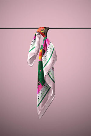 B120 ABSTARCT ETNIC  TASARIMLI BANDANA