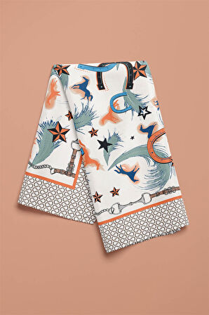 B114 ORMAMENT HORSE TASARIM BANDANA