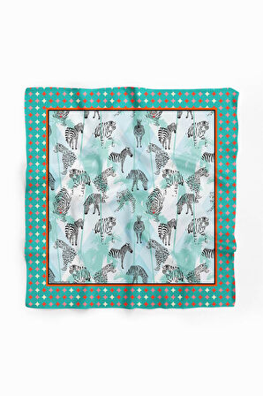 F77 ZEBRA TASARIMLI BANDANA