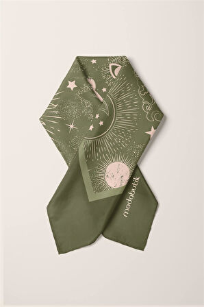 Modabutik Moon Desenli Bandana