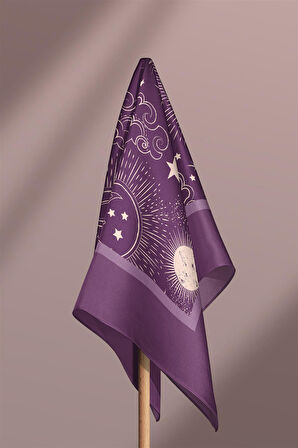 Z88 Modabutik Moon Desenli Bandana
