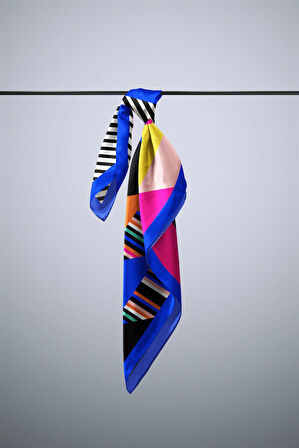 B4 Modabutik Geometrik Desenli Bandana