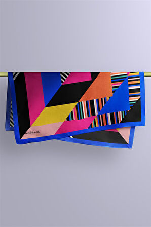 B4 Modabutik Geometrik Desenli Bandana