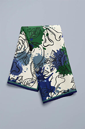 B73 Modabutik Lacivert Kurukafa Bandana