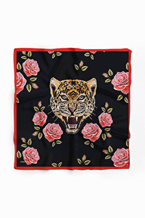 Modabutik Kaplan Desenli Bandana