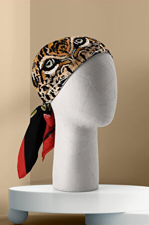 Modabutik Kaplan Desenli Bandana