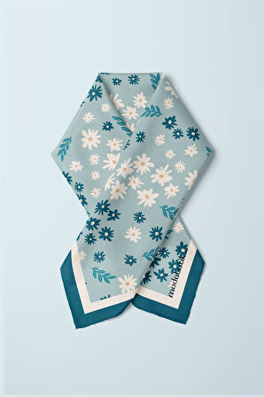H49 Modabutik Papatya Desenli Bandana