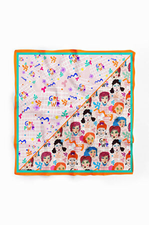 D93 Modabutik GRL PWR Bandana