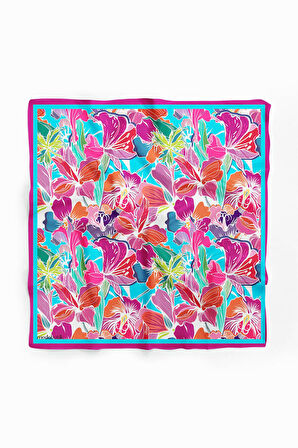 F85 Modabutik Çiçek Desenli Bandana