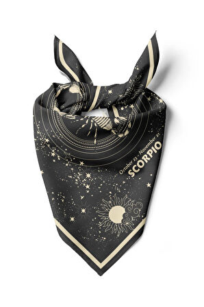 E3  Modabutik Akrep Burcu Bandana