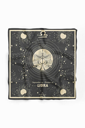 A86  Modabutik Terazi Burcu Bandana