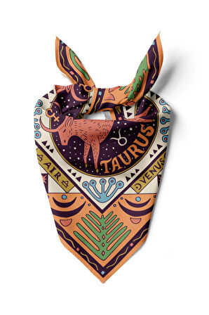 A71 Modabutik Boğa Burcu Bandana