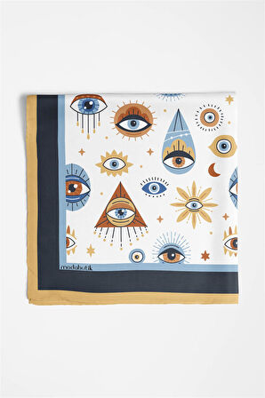 Z67 Modabutik Göz Desenli Bandana