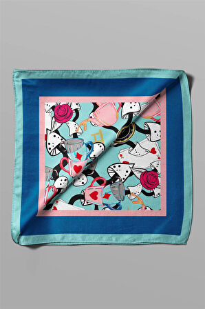 G34 Modabutik Alice Desenli Bandana