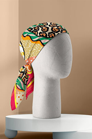 F114 Modabutik Muz Desenli Bandana