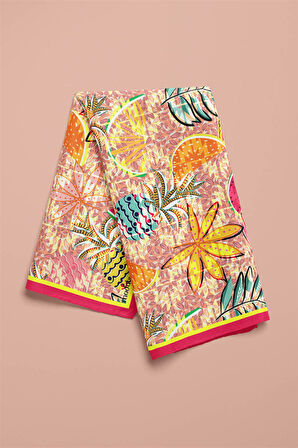 Z44 Modabutik Ananas Karpuz Desenli Bandana