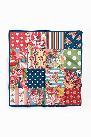 V9 Modabutik Çiçek Desenli Bandana