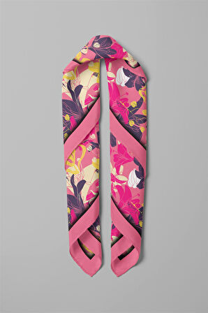 E106 Modabutik Çiçek Desenli Bandana