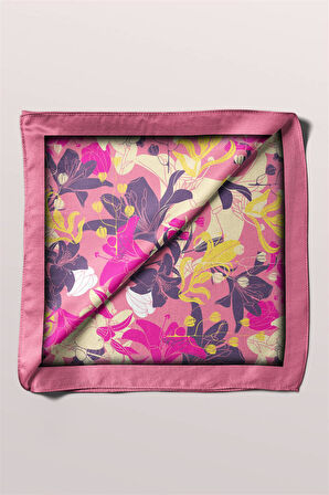 E106 Modabutik Çiçek Desenli Bandana