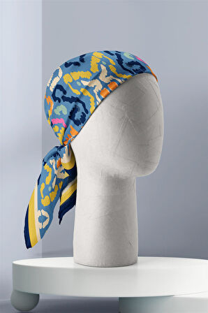 A52 Modabutik Geometrik Desenli Bandana