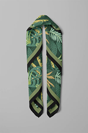A64 Modabutik Tropik Desenli Bandana